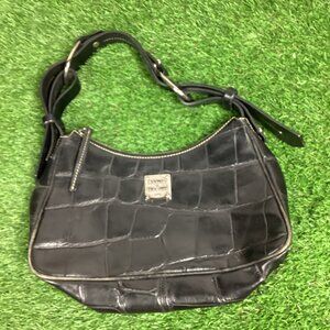 Dooney & Bourke Croc Embossed Shoulder Bag
